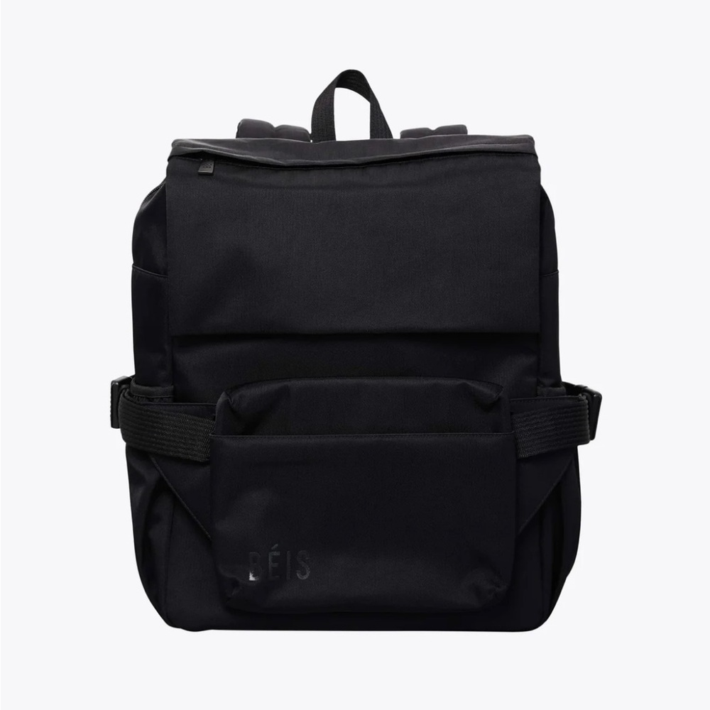 BEIS Black Baby Backpack Diaper Bag